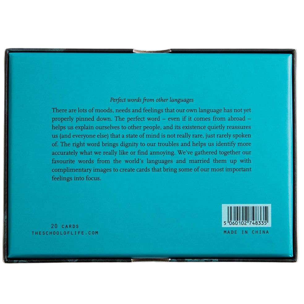 Untranslatable Words Card Set