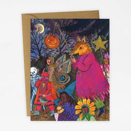 Halloween Parade Card