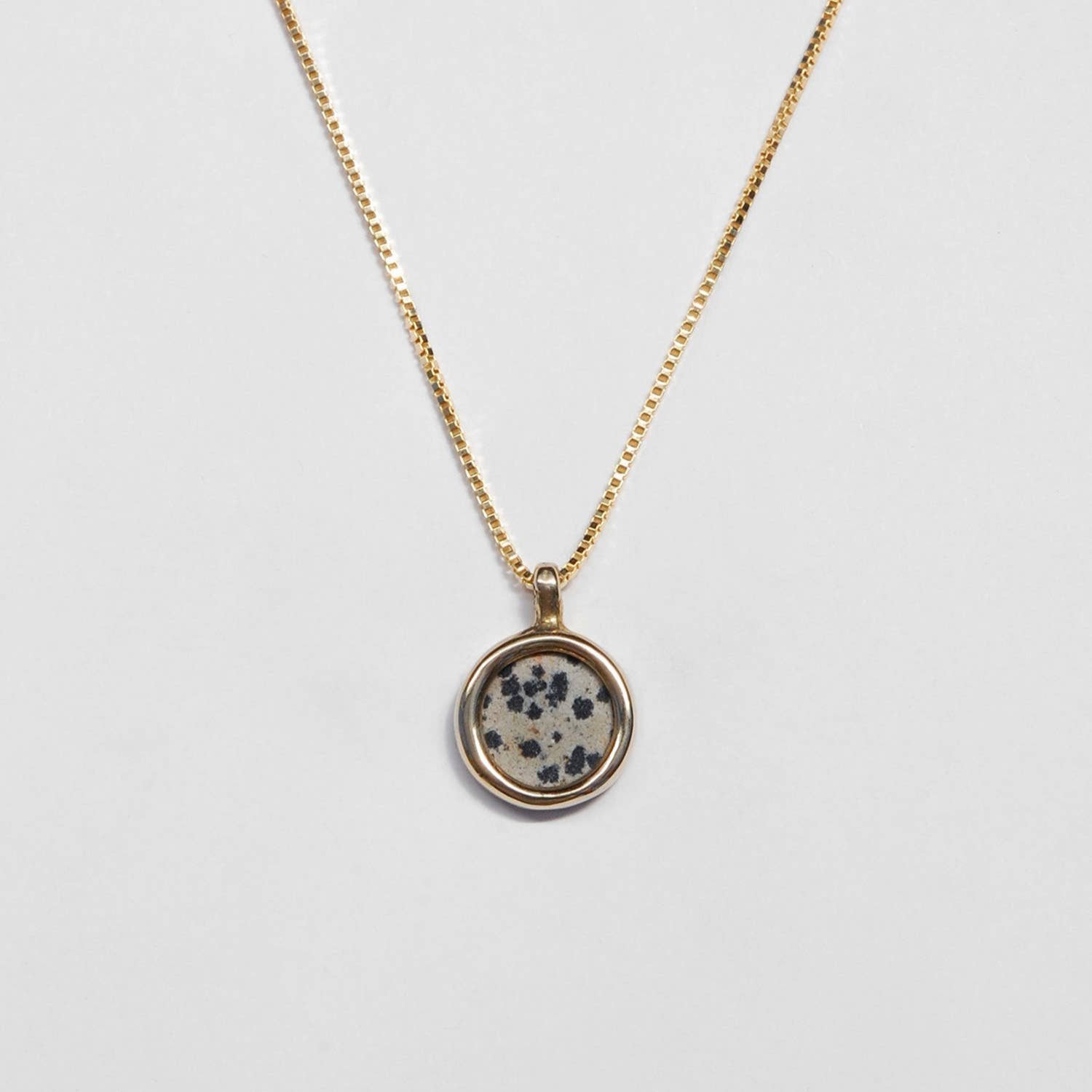 Mare Necklace in Dalmatian Jasper