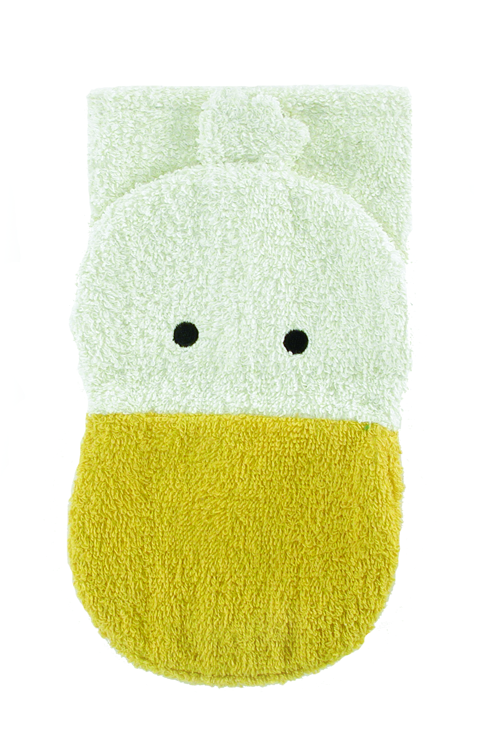 Organic Cotton Animal Washcloth - Duck