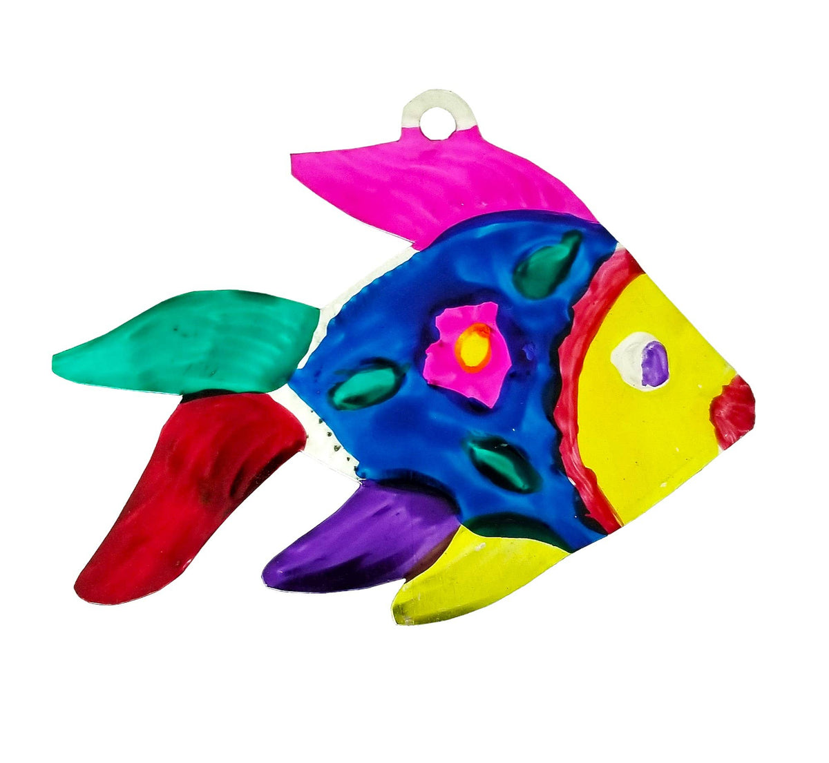 Tin Fish Ornament