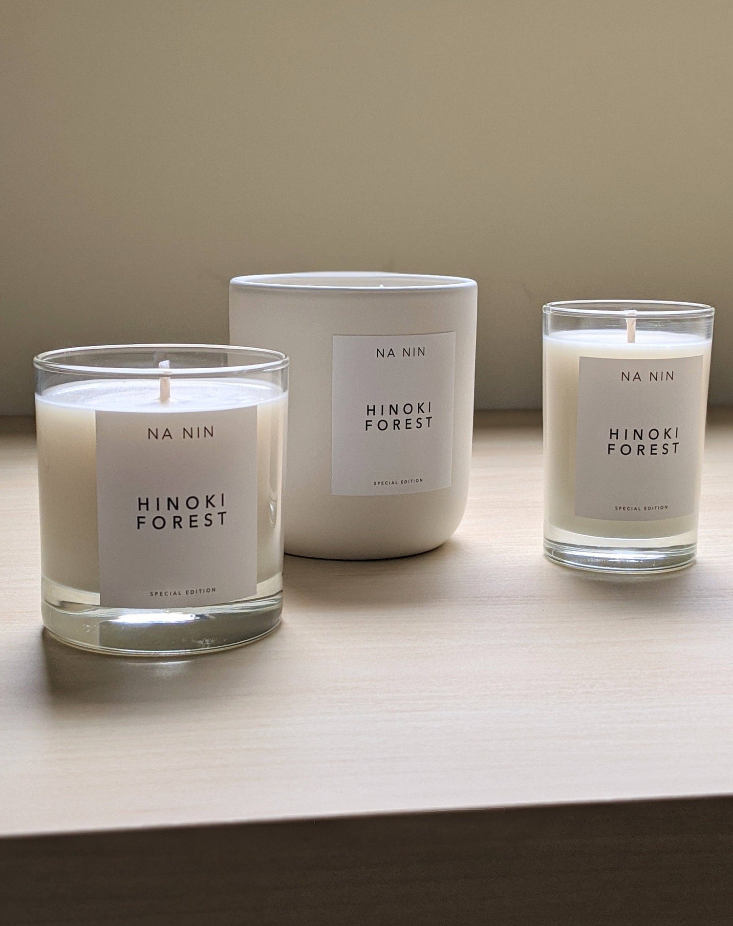 Hinoki Forest Candle / Available in Multiple Sizes