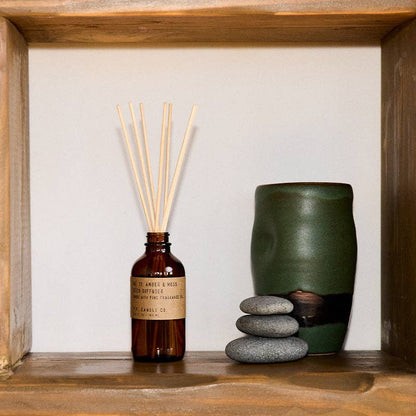 Amber &amp; Moss - 3.5 oz Reed Diffuser