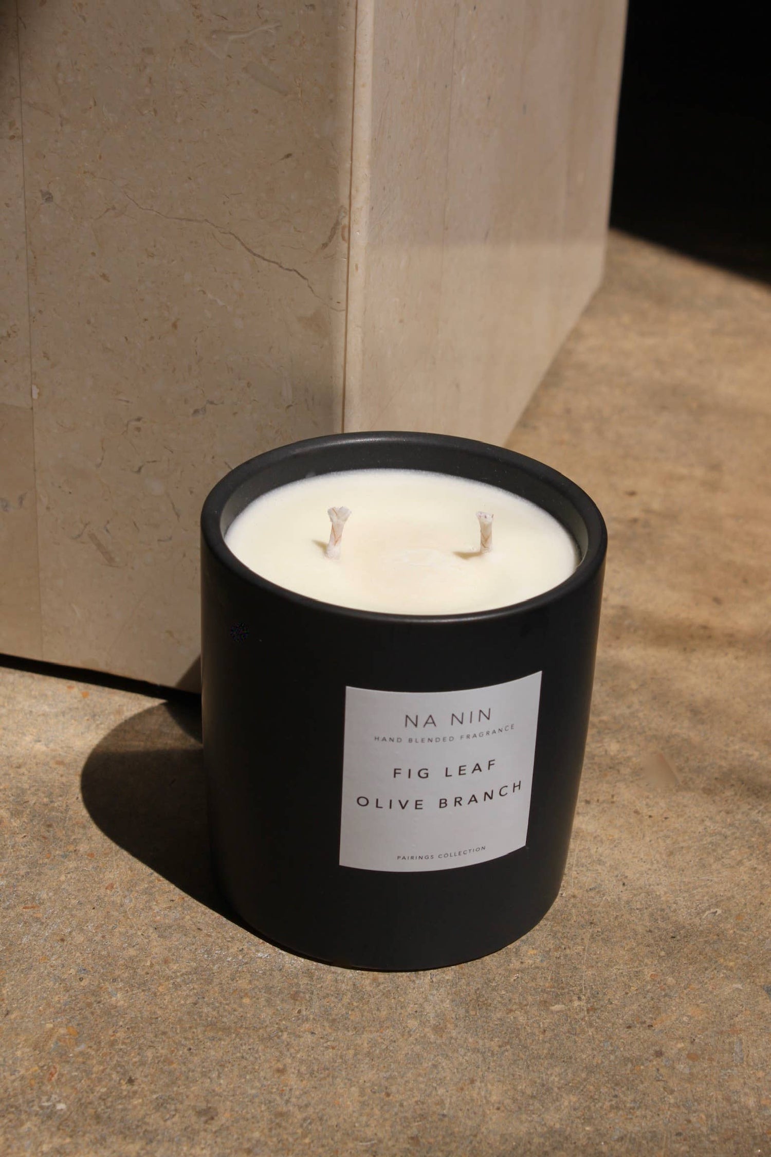 Fig Leaf &amp; Olive Branch Candle / Available in Multiple Sizes