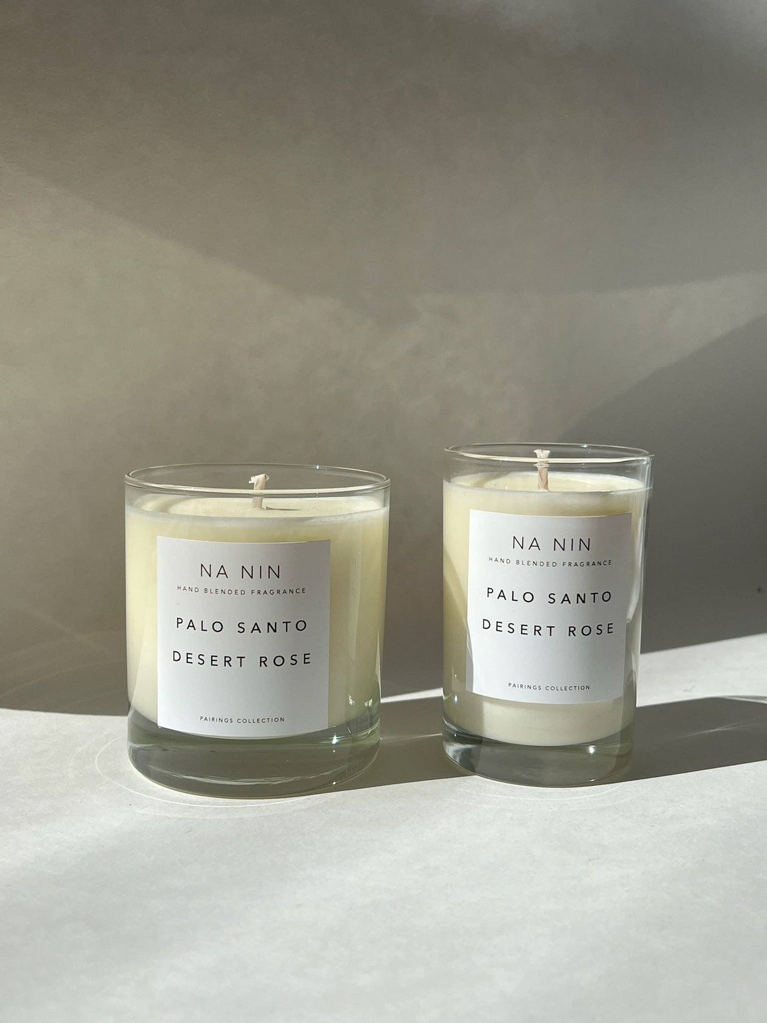 Palo Santo &amp; Desert Rose Candle / Available in Multiple Sizes