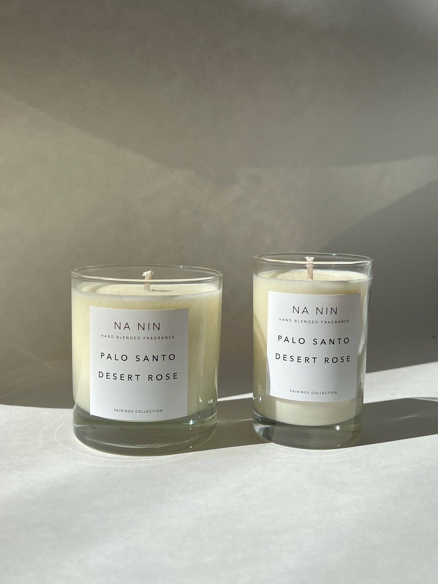 Palo Santo &amp; Desert Rose Candle / Available in Multiple Sizes