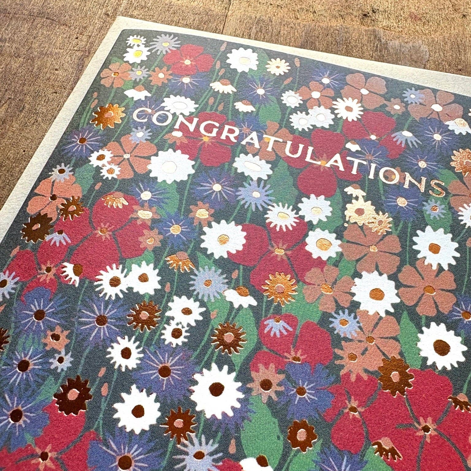 "Congratulations," Greeting Card