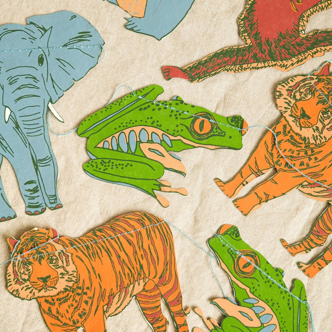 Jungle Sewn Garland