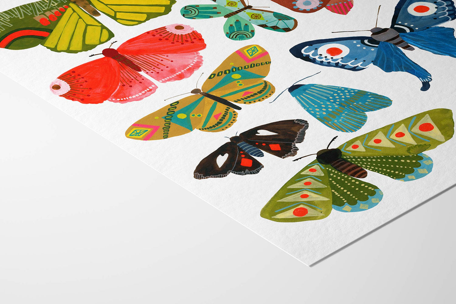 Moths Art Print