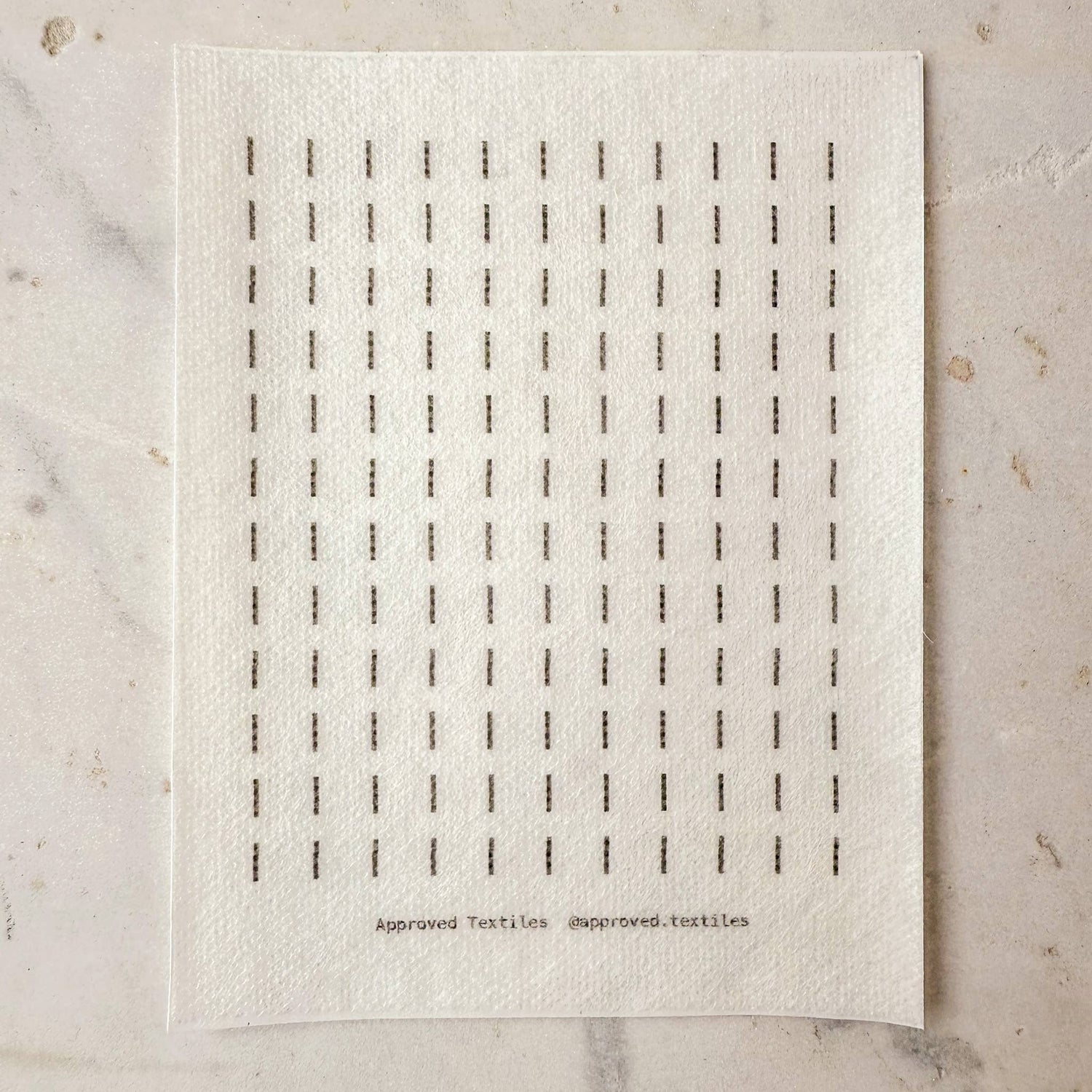 Visual Mending Embellishment Transfer - Agnes Martin