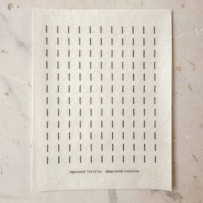 Visual Mending Embellishment Transfer - Agnes Martin
