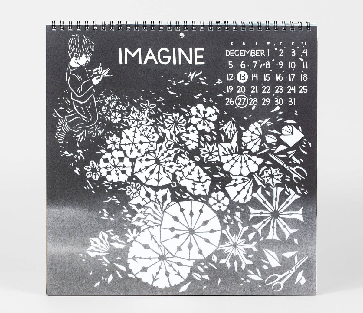 Nikki McClure Shall We Begin 2027 Wall Calendar