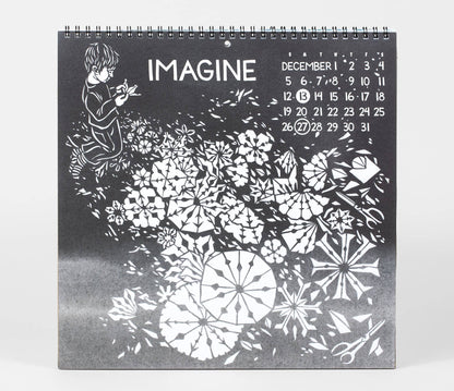 Nikki McClure Shall We Begin 2027 Wall Calendar