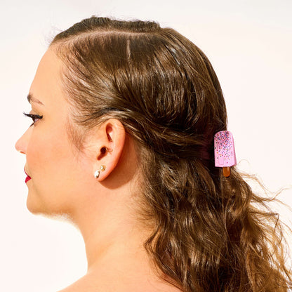 Mini Popsicle Hair Claw Clip