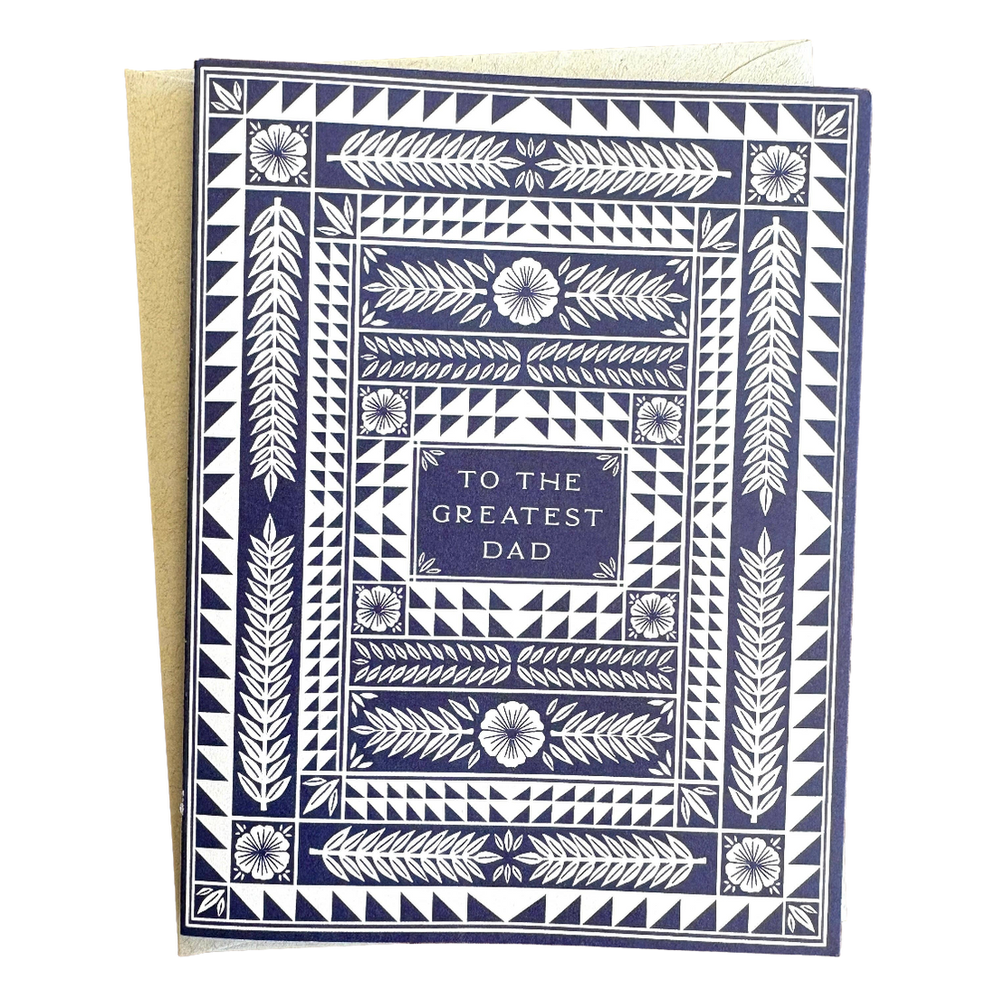 "To The Greatest Dad" Greeting Card