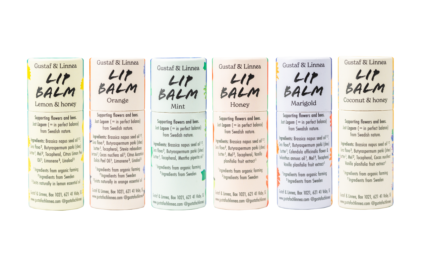 Läppbalsam - Kokos och honung - i pappersförpackning