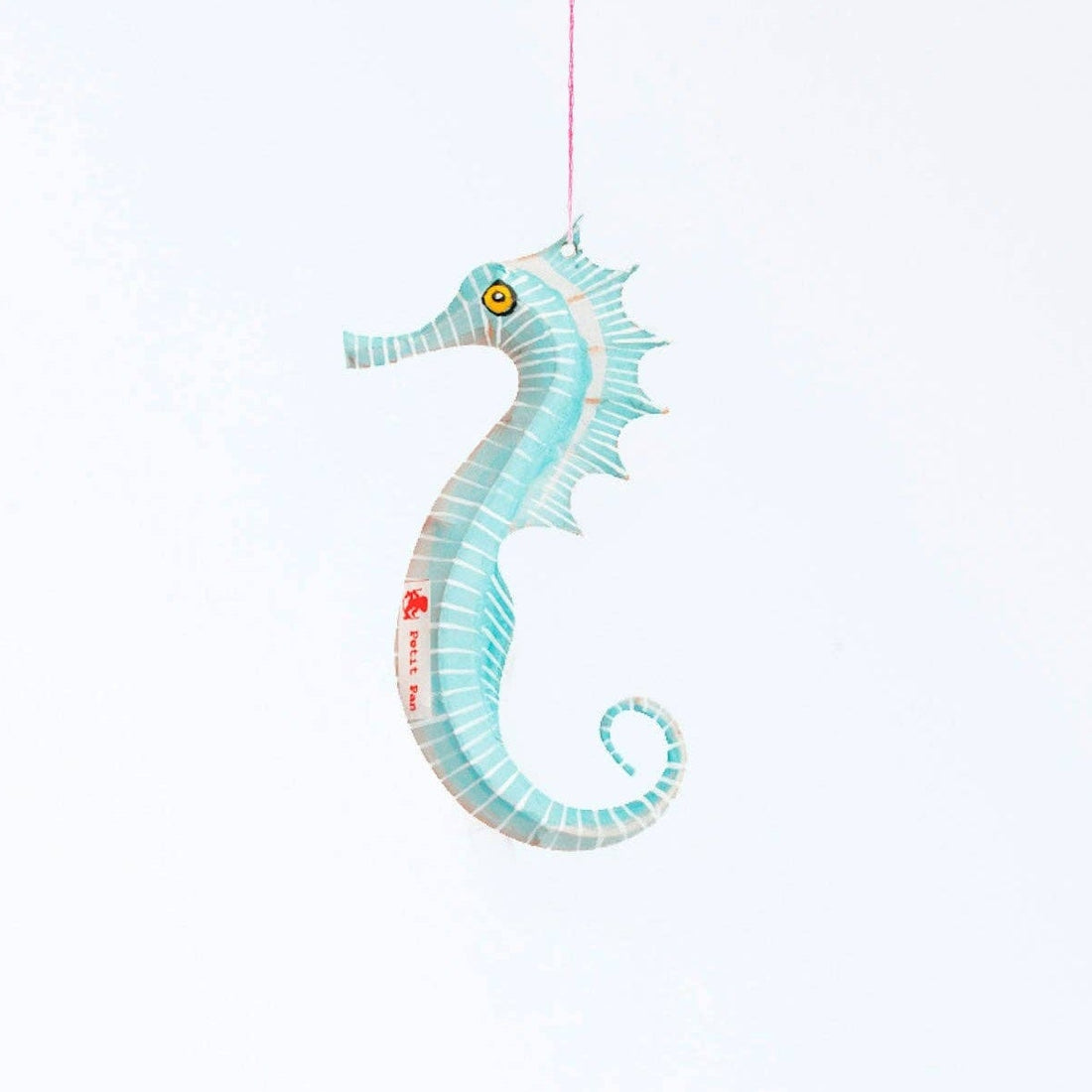 Small Turquoise Seahorse