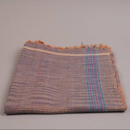 Tea Towel, "Space Dye" Violet Khadi