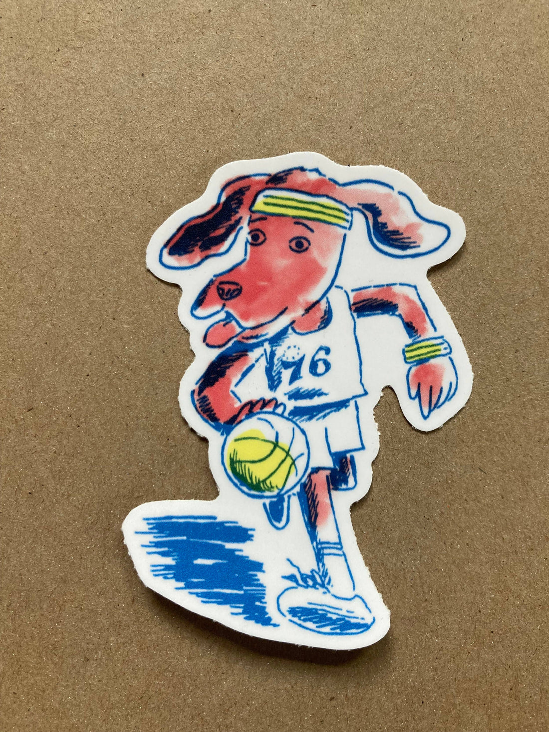 76ers Dog Sticker