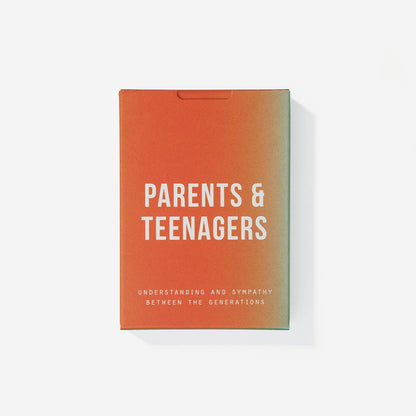 Parents &amp; Teenagers Family Bonding Activity Cards