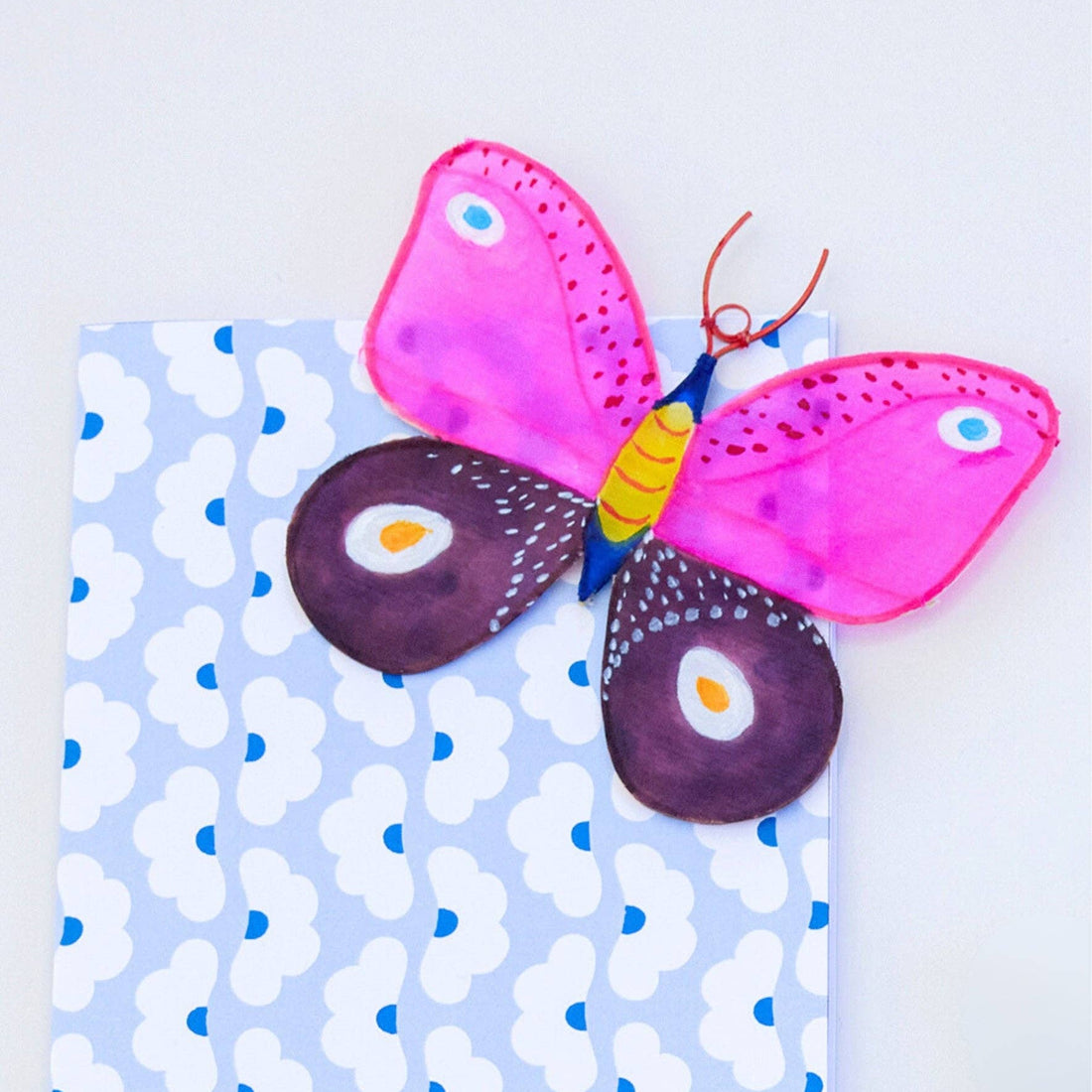 Butterfly Ornament Greeting Card