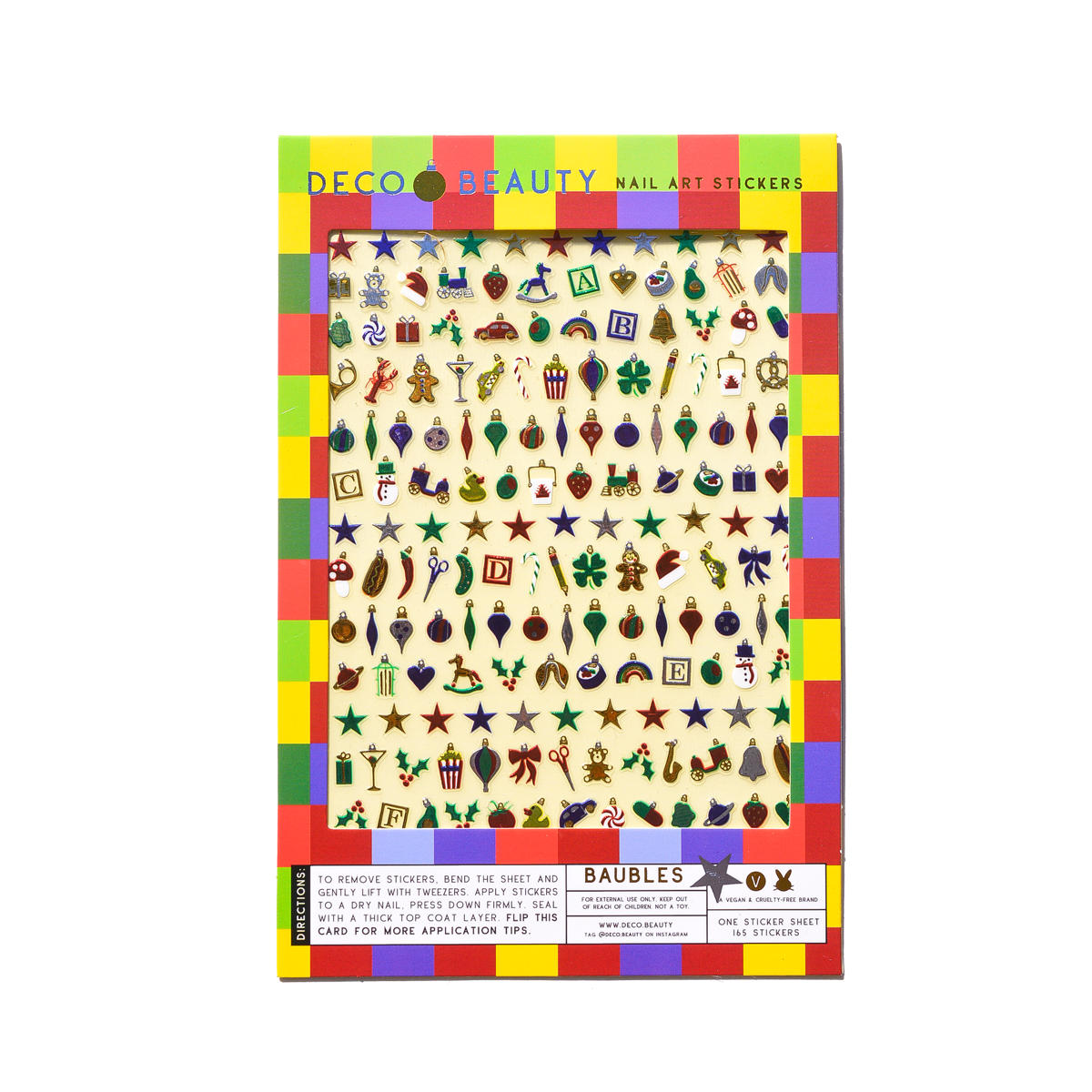 Nail Art Stickers - BAUBLES