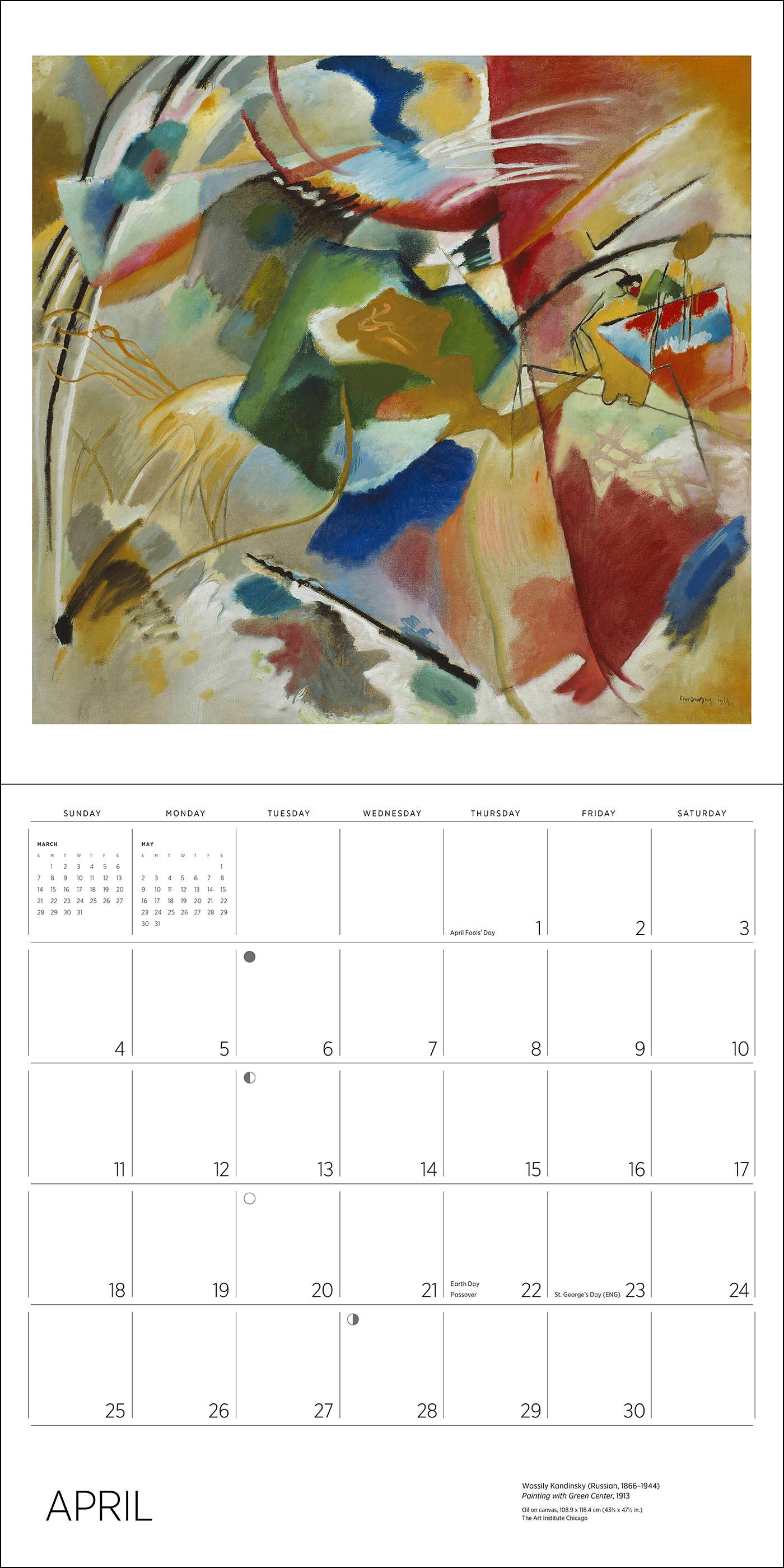 Kandinsky 2027 Wall Calendar
