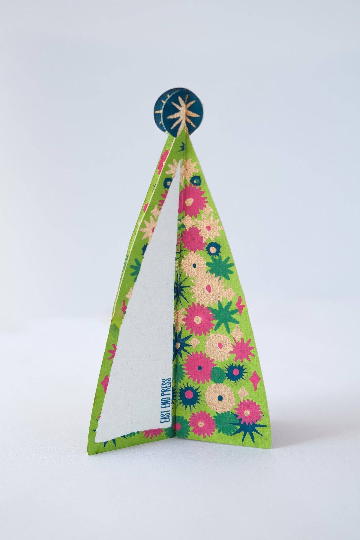 STAR TREE GREETING CARD
