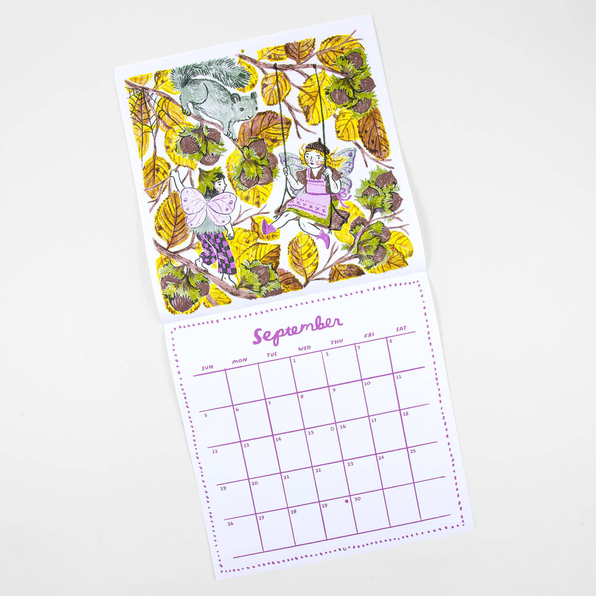 Phoebe Wahl Fairyland 2027 Wall Calendar