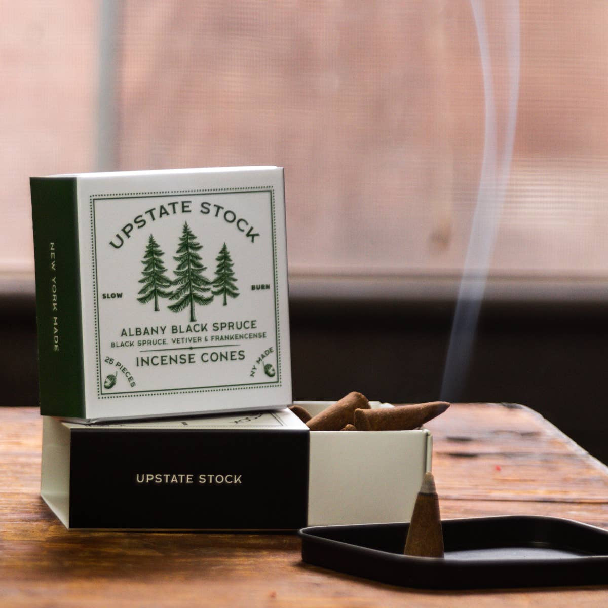 Albany Black Spruce Incense Cones