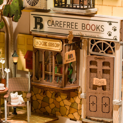 Rolife Sunshine Town DIY Book Nook Kit