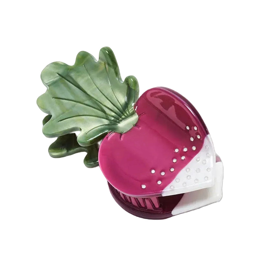 French Radish Small Hair Claw