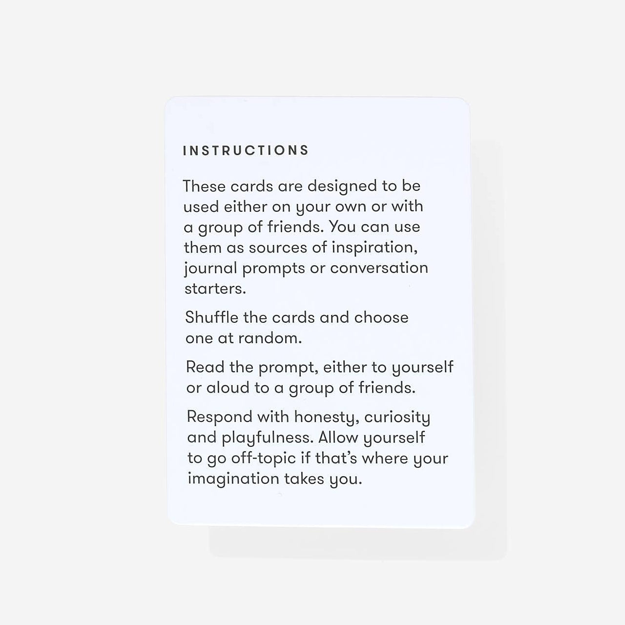 Creative Thinking Cards