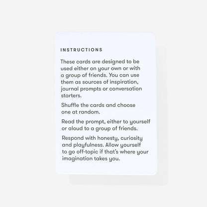 Creative Thinking Cards