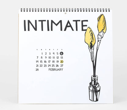 Nikki McClure Shall We Begin 2027 Wall Calendar