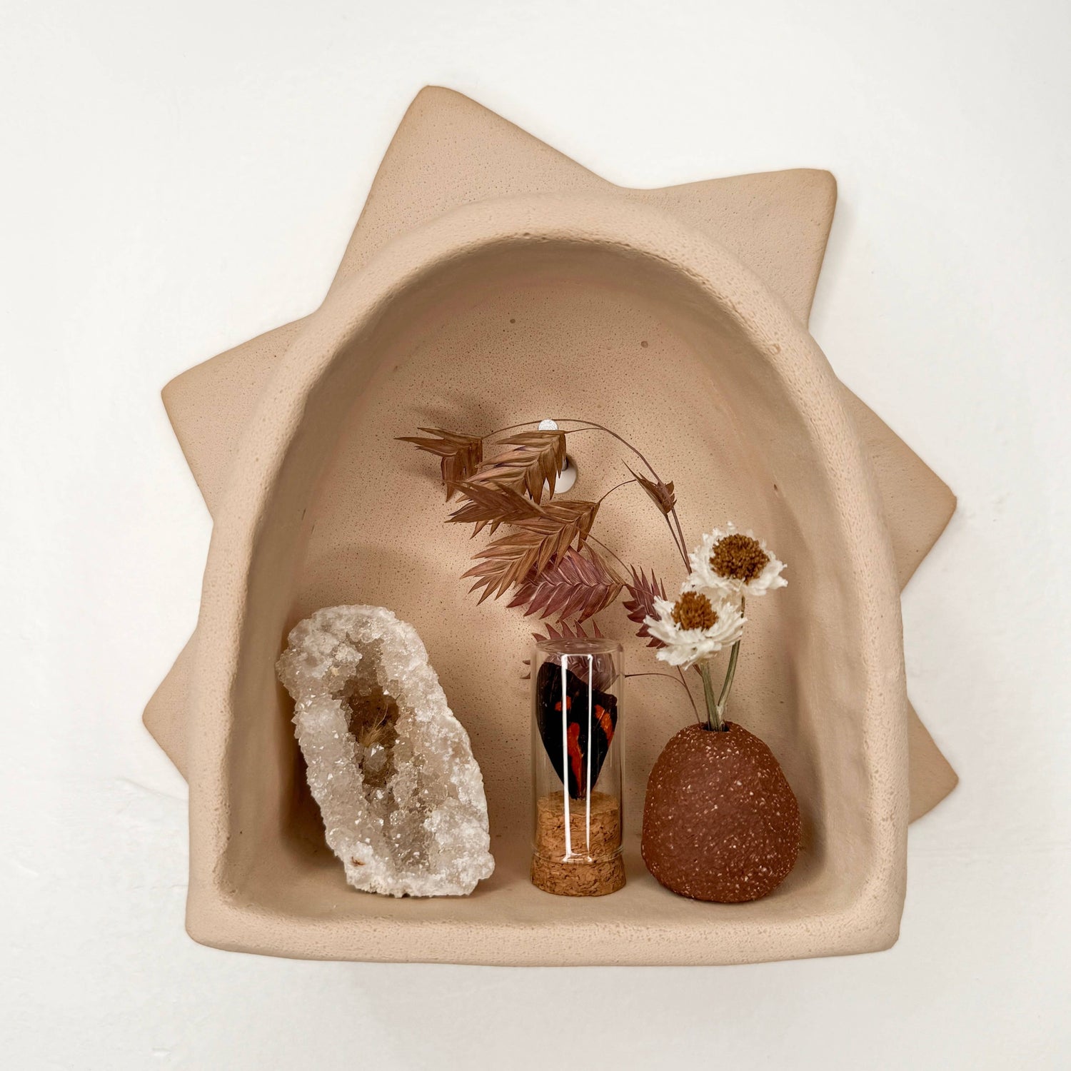 Cement Sun Arch - Sand 