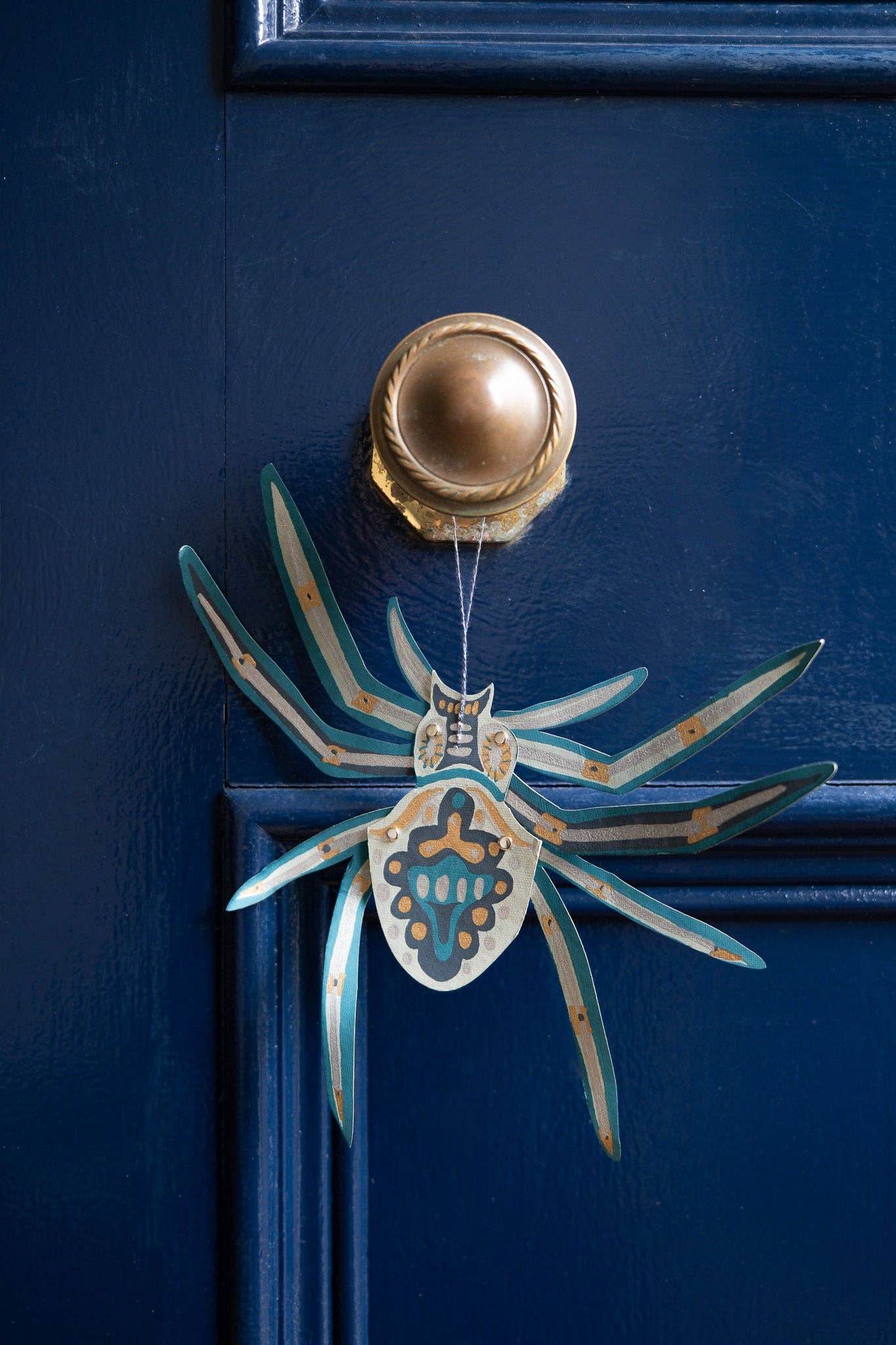 Hanging Spider Paper Ornaments