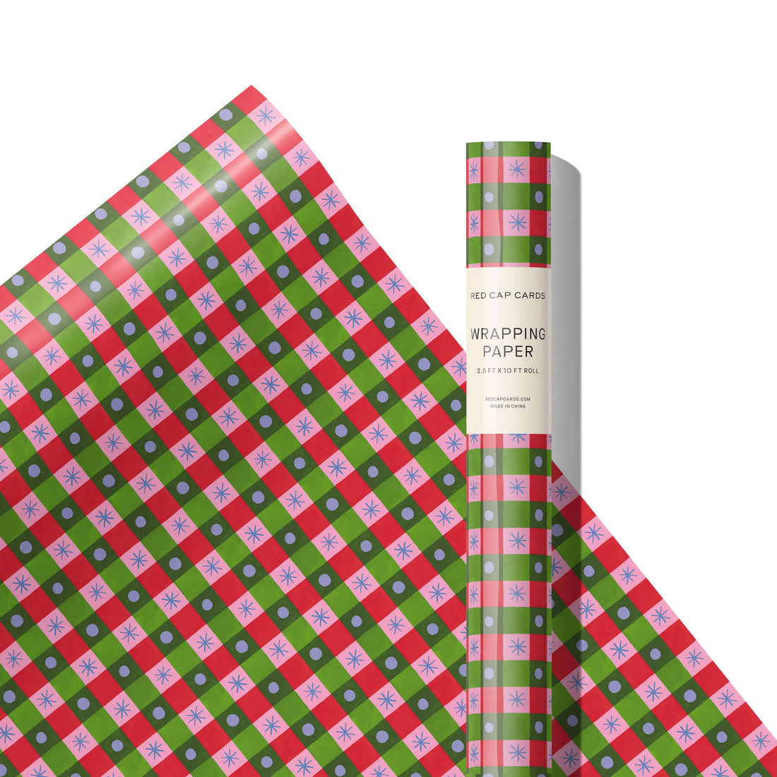 Holiday Checker 10 ft Wrap Roll