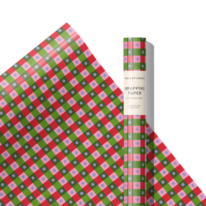 Holiday Checker 10 ft Wrap Roll