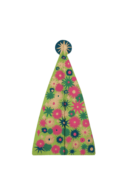 STAR TREE GREETING CARD
