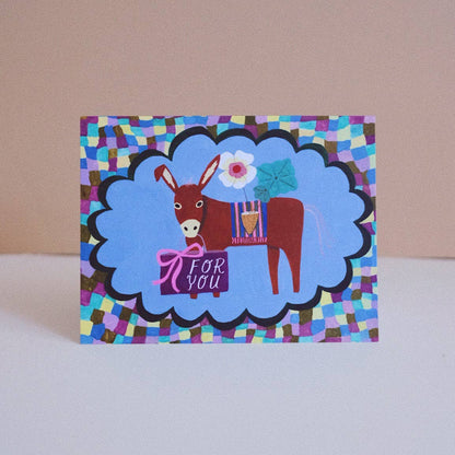 For You Donkey Card