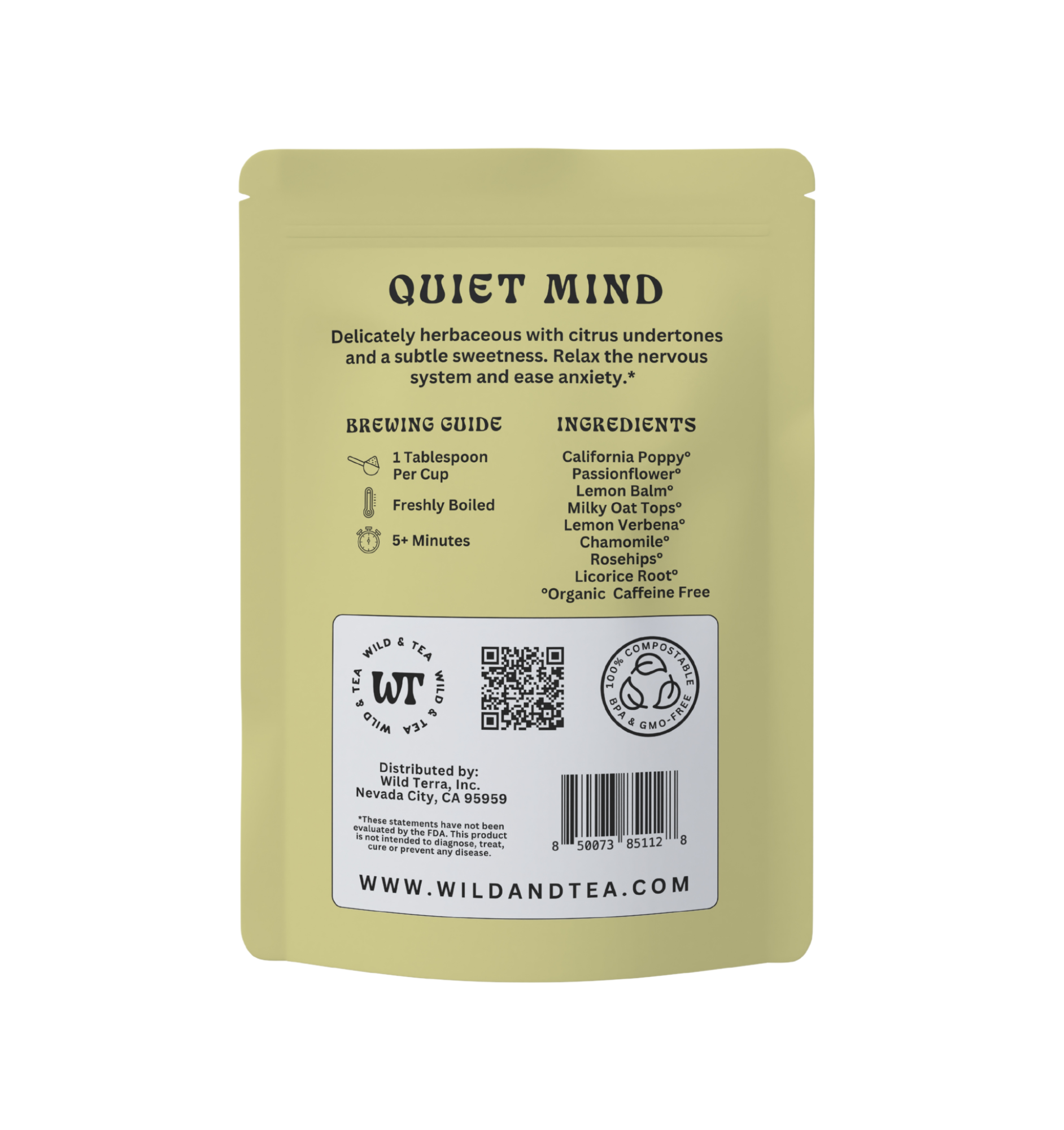 Quiet Mind Herbal Tea