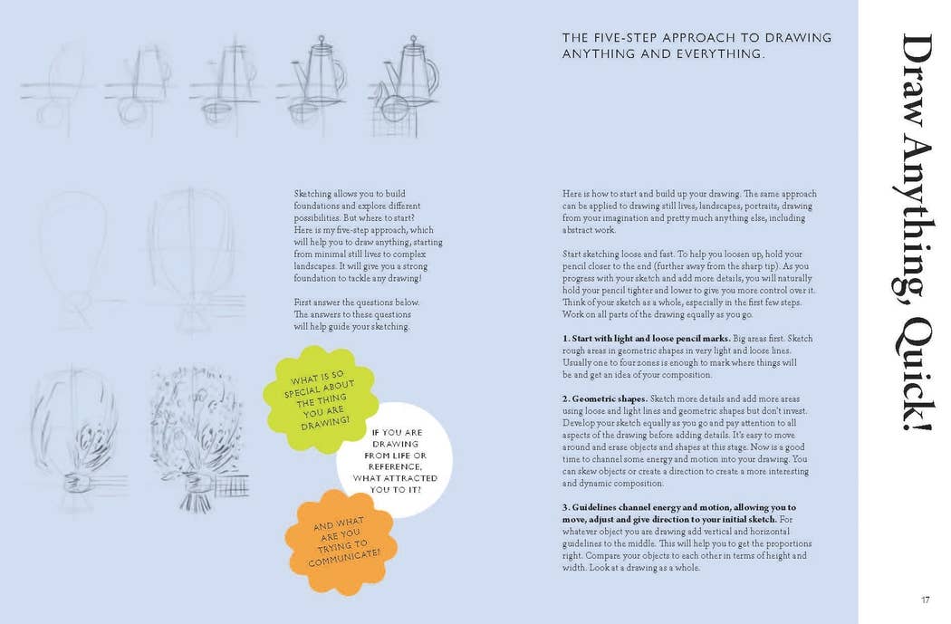 Drawing Nature: 100 Prompts, Projects and Playful Exercises