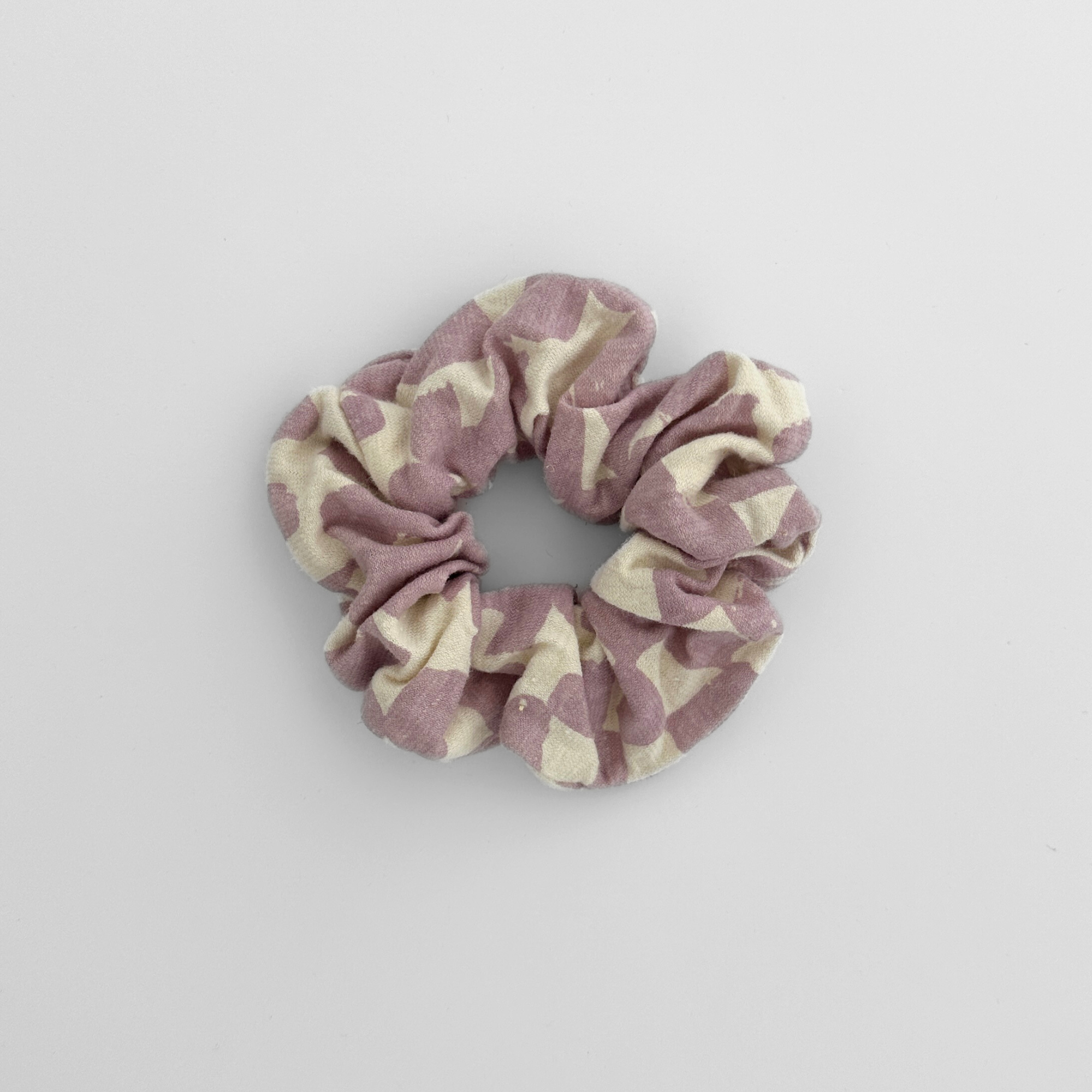 Zero Waste Scrunchie - Natural &amp; Lavender