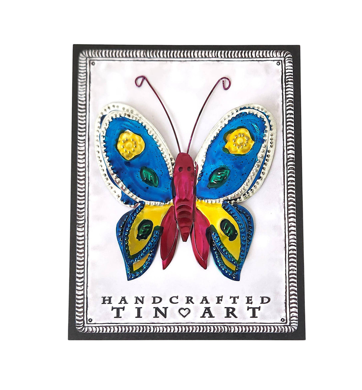 Tin 2D Butterfly Ornament