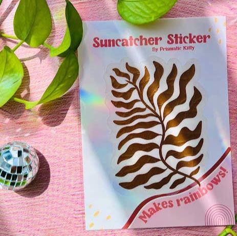 Botanical Suncatcher // Rainbow Maker Sticker