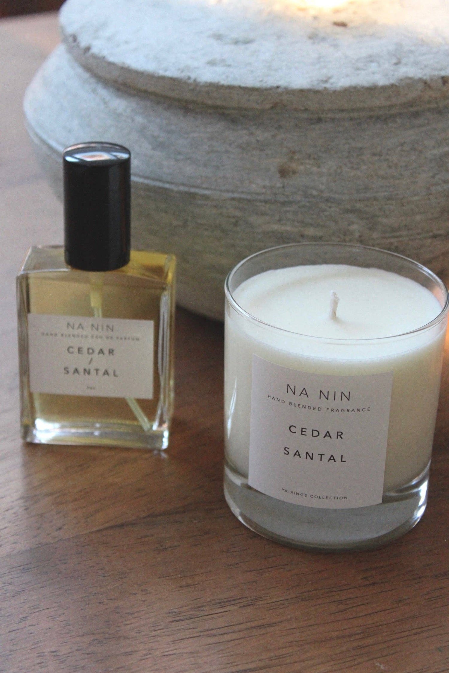 Cedar &amp; Santal Candle / Available in Multiple Sizes