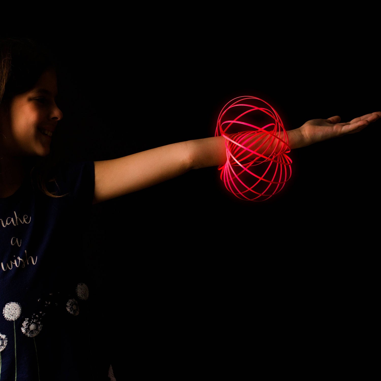 Mozi &amp; Glozi Flow Toy - Glowing Pink