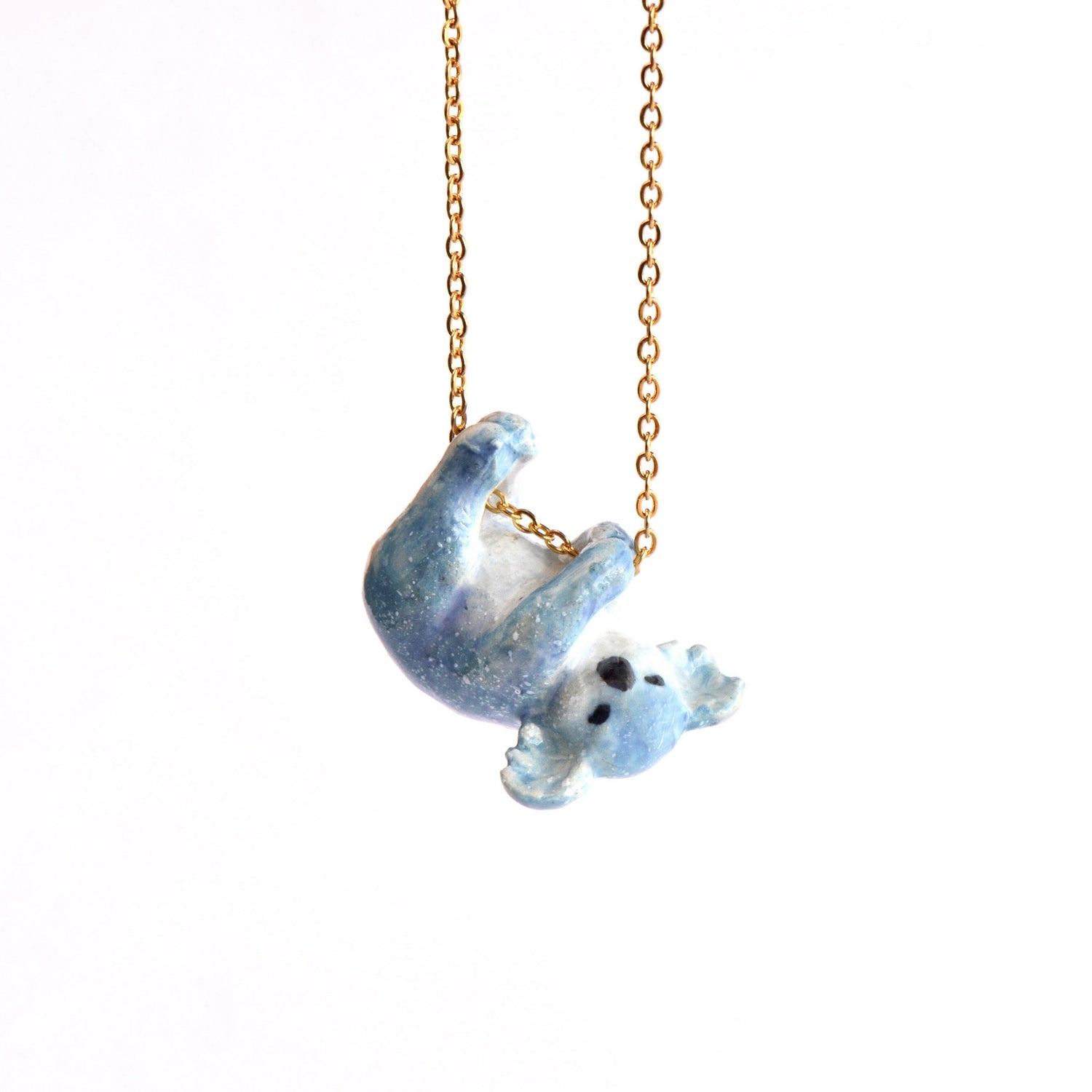 Galaxy Bear Koala Necklace