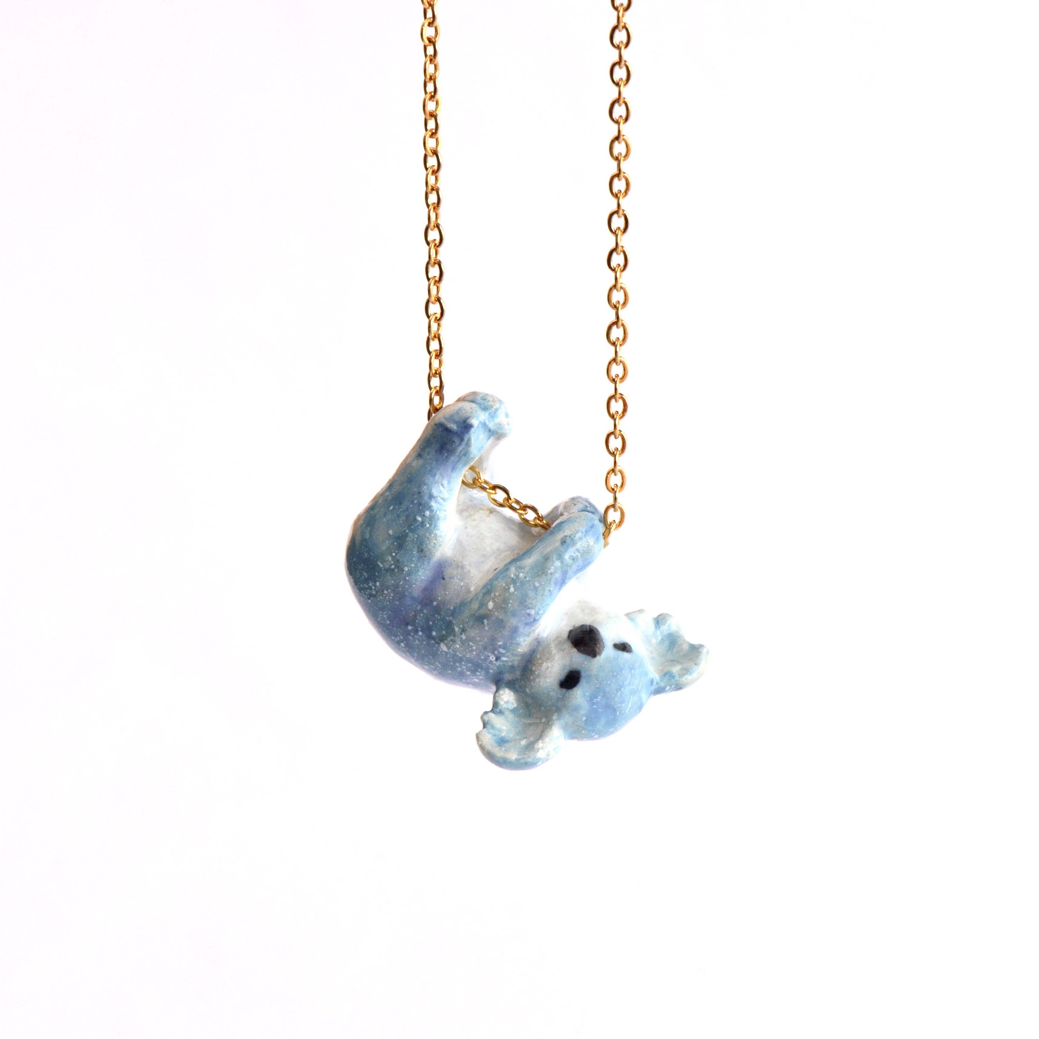 Galaxy Bear Koala Necklace